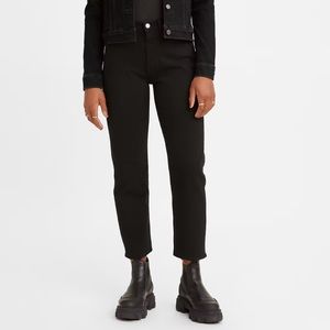 Levi's Black Straight Leg Women's Jeans